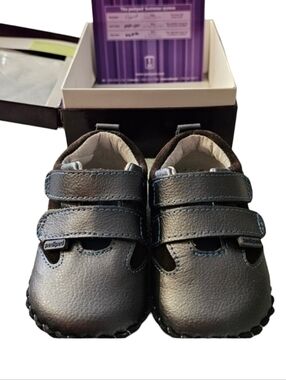 PediPed Grayson Shoes in Charcoal Pediped Originals Infant Size 18-24 months NEW